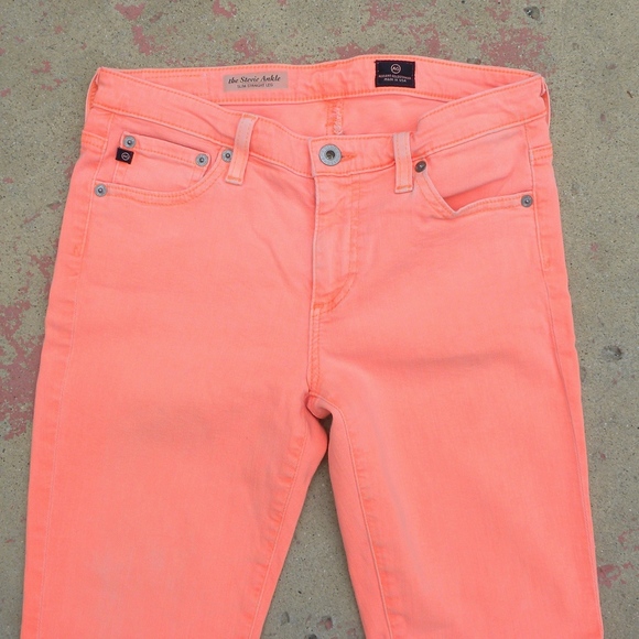 Ag Adriano Goldschmied Denim - AG Adriano Goldschied THE STEVIE ANKLE Neon Skinny